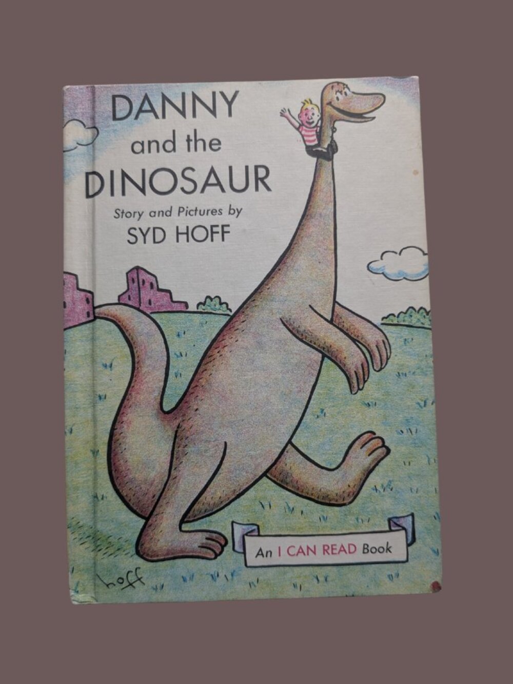 Danny the Dinosaur by Syd Hoff Vintage Hardcover I Can Read Book